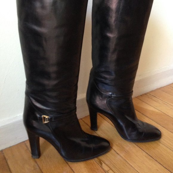 Gucci Leather Boots - Picture 1 of 4